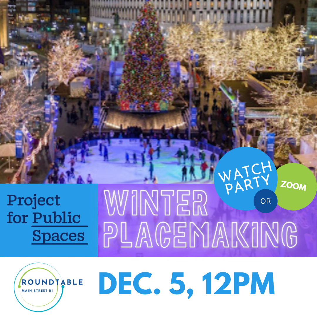 Winter Placemaking Webinar